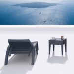 Stolić Miami (antracit) - Slika 3