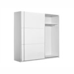 Ormar klizni Elegance AP 230 (bijelo - sjaj) - Slika 2