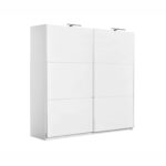 Ormar klizni Elegance AP 230 (bijelo - sjaj)