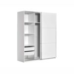 Ormar klizni Elegance AP 180 (bijelo - sjaj) - Slika 2