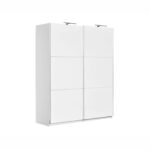 Ormar klizni Elegance AP 180 (bijelo - sjaj)