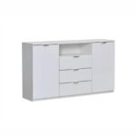 Komoda Elegance 150 (bijelo - sjaj)