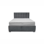 Krevet 200x160 Cloud (sivo) - Slika 3