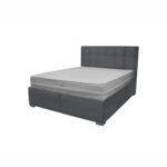 Krevet 200x160 Cloud (sivo) - Slika 2