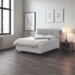 Krevet 200x180 Remi (sivo)