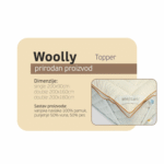 Nadmadrac Topper Woolly - Slika 6
